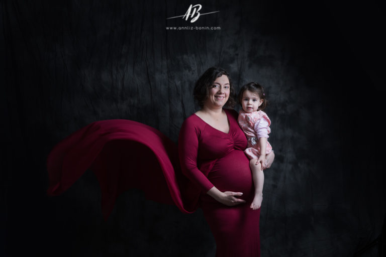 L’attente d’une petite soeur – Photos de grossesse en Normandie