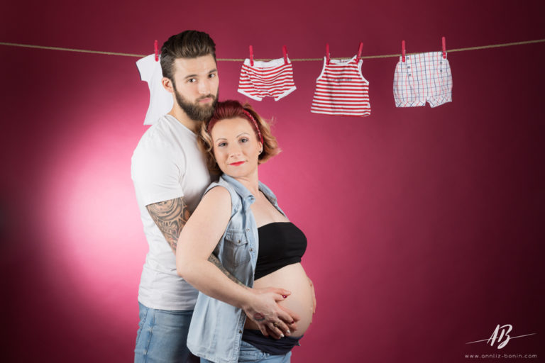 Lire la suite à propos de l’article Pin-up mood – Photos de grossesse en Normandie